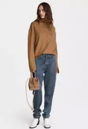 Rag & Bone Rosa Liquid Miramar Faux Jeans/Pants in Briddle Size 23, NEW NWT $275