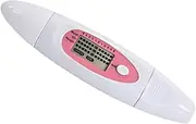 minkissy Digital Facial Moisture Meter Grid Pattern Display in Sensor for Face Moisture Oil Analysis Pink White