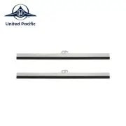 Stainless Steel Wiper Blade PAIR 10" Hook Style Flat Blade