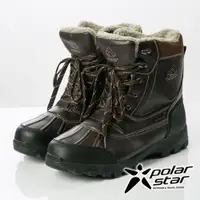 在飛比找蝦皮購物優惠-【PolarStar】男防水保暖雪鞋『咖啡』P19634 雪
