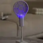 Mini Fly Bug Zapper USB Insect Racket Mosquito Swatter Trap for Outdoor
