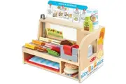 Melissa & Doug Slice & Stack Sandwich Counter Kids Childrens Interactive Toy 3y+