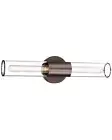 Bathroom Vanity Light Fixture, 2-Light Oil Rubbed Bronze Wall Sconce Lighting...
