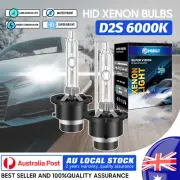 6000K D2S D2C HID Xenon Headlight Bulbs Globes For Volvo Saab BMW Mercedes-Benz