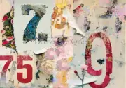 Number Jumble | A3 or A4 Rice Paper for Decoupage | Decoupage Queen