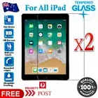 2X Tempered Glass Screen Protector For iPad 5th 6th 7th 9th 11th Gen Air 1 3 4th