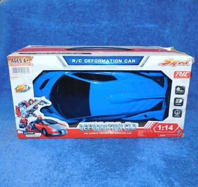 RC Radio Remote Control Deformation Car Transformer Robot Toy No. AH988-1
