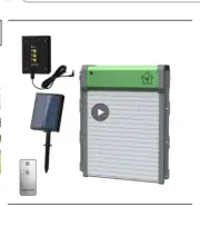 Solar Automatic Chicken Coop Door Light Sensor Timing Intelligent Anti Clip Auto