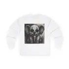 NEW Long Sleeve T Shirt Macabre Elephant Clown Makeup Horror Ink Art