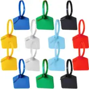 120 Pcs Nylon Cable Tie Wire Marking Tags Zip for Labeling Ties Labels