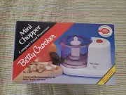 Betty Crocker Mini Chopper Compact Food Processor BC-1401 Vintage Vtg W/ Box