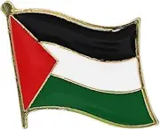 [ROSTIVO] Palestinian Flag Lapel Pin for Women and Men Enamel Pin for Backpacks Hats and Clothing, Enamel, enamel