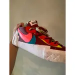 二手 9.9成新 NIKE BLAZER LOW SCAI KAWS 聯名 US10