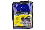 Cargo Net Ute Trailer Heavy Duty 1.8x2.7m Aust Legal 10x H/Duty Tie Downs Med