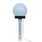 Floating Pool Thermometer with Solar Colored LED Light for Swimming Pool Spa