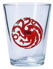 Game of Thrones House Targaryen Shot Glass (set of 4)