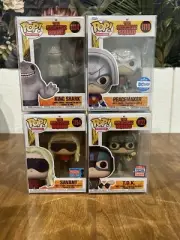 The Suicide Squad DC Funko Pop Lot! With Protectors And Exclusives!