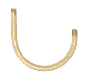 B&P Lamp 4 1/2" Brass Bent Arm