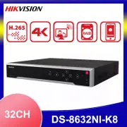 Hikvision 4K 32CH No PoE NVR for Security Camera Network Video Recorder NO HDD