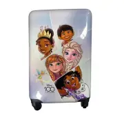 Disney Classic 20 Inch Luggage Hard-Sided Spinner Tween Suitcase for Kids