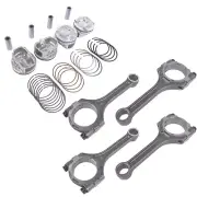 4x Connecting Rod & Piston Rings Kit For Hyundai Accent Veloster Kia Rio 2012-17 (for: Hyundai)