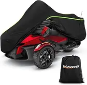 BIGACOVER for Can-Am Spyder RT Full Cover - Waterproof, Sun & Heat Protection, Heavy Duty All Weather Protection - 2020-2023 RT Touring/Sports ST