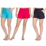 Ladies Linen Blend Shorts / Holiday shorts / Summer Shorts ~ UK 10-18