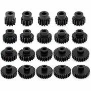 M1.5 8mm RC Car Motor Gear Black Hardened Steel Metal Pinion for 1/5 1/6 XMAXX LOSI ARRMA HW 56113 7012 RC Model Car Par