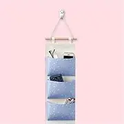 JSEIAJB Wall Hanging Wardrobe Hanging Storage Sundries Jewelry Storage Bag Hanging Bag Wall Bag Storage Bag(D)