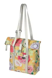 Basil Bloom Field Bicycle Shopper Bag 15-20L Yellow - Yellow