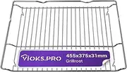 Vioks.pro Oven Grill Rack Stainless Steel 455 x 375 mm Replacement for Bosch 00577170 Oven Grate Baking Rack for Oven