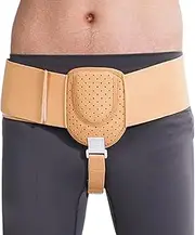Hernia Support for Men,Left or Right Side Hernia Support Inguinal Hernia Belt | Removable Hernia Truss Comfortable Groin Brace for Men & Women