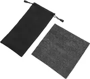 [ANDRESLAD] Portable Sunglasses Pouch Set 30 Pack Microfiber Glasses Bag Drawstring Closure for Men's Eyewear