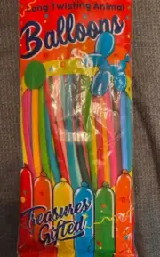 Treasures gifted long twisting Animal Flower Party Latex balloons