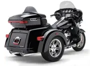 Cobra 82-96352 6301 SLIP-ONS W/BILLET TIPS CHROME TRI-GLIDE 09-22