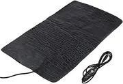 TOYANDONA Pet Heating Cushion Temperature Heating Mat for Dogs and Cats Safe and Flexible Design for Cold Winter Days for Pet Beds and Houses Black
