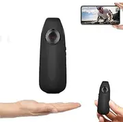 Razunoth Smart Mini HD Camera, 1080p HD Portable Bodycam, Portable Pocket Tiny Body Cams with Back Clip, for Cycling Home Office Security with Recording (1 Pc)