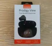 Aiwa Prodigy View True Wireless Earphones Earbuds AI1008-BLK w/t Screen USB-C