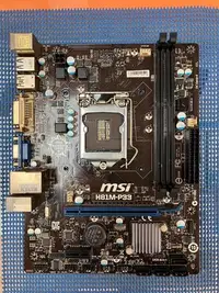 在飛比找Yahoo!奇摩拍賣優惠-◣LA.DI.DA◢ 二手良品 msi 微星 H81M-P3