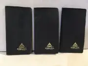 DELTA AIR LINES blue billfold w/ personal pocket diary & 1982 calendar 1979 x2