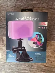 120 LED Live Streaming Kit Vlog Podcast For Home & Office