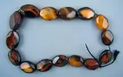 STRAND OF CHALCEDONY BEADS