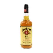 Jim Beam Straight Rye Whiskey Black Top (700ml)