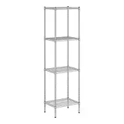 Regency 18" Wide NSF Chrome Wire 4-Shelf Kit with 86" Posts WS-460EC1824K84