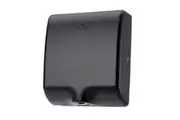 Dolphy Tornado 1000W Touchless Automatic Hand Dryer - Wall Mount, Stainless Steel, Black Finish