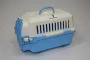 YES4PETS Small Dog Cat Crate Pet Carrier Rabbit Guinea Pig Cage With Tray-Blue