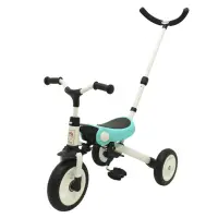 在飛比找momo購物網優惠-【BabyBabe】折疊多功能兒童滑步車/平衡車/三輪車/自