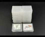20pcs 3DS Cases Clear Plastic Cartridge Nintendo 3DS & DS games dust covers
