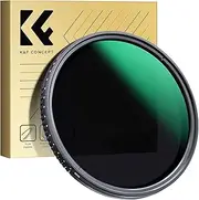 K&F Concept 49mm Variable ND2-400 ND Lens Filter Adjustable Waterproof Ultra-Thin Camera Lens ND Filter with 24 Multi-Layer Coatings (D-Series)