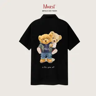泰迪熊 Polo 衫 PG028 動感青春設計,男女穿搭優質材料很美